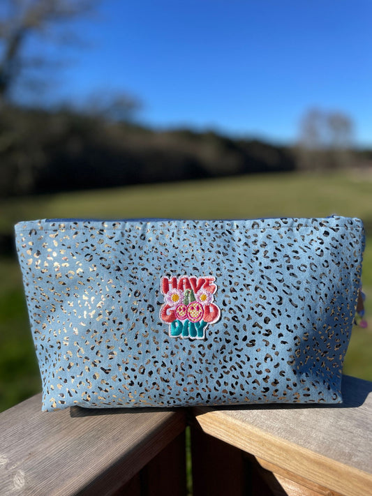Pochette “ Fleurs, Palmier et Bonne Humeur”