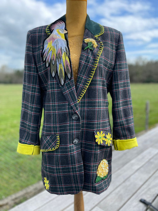 Blazer “Tropical chic”