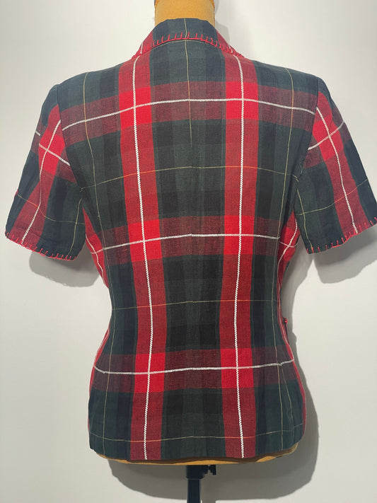 Veste “Rouge Pétale et Rock'n Coeur”