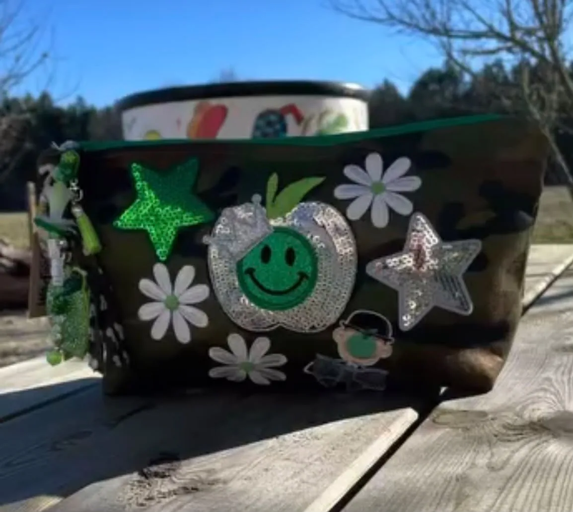 Pochette kaki MissPom' partie au Cap Ferret
