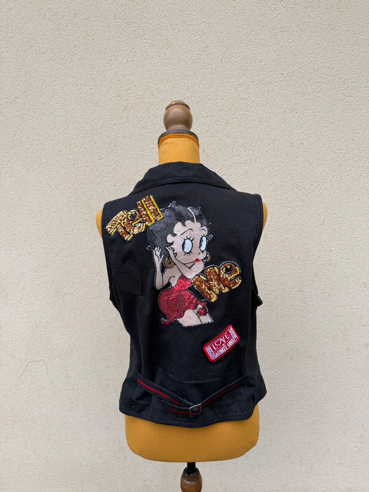 Gilet Betty Boop MissPom' parti à Saint-Martin