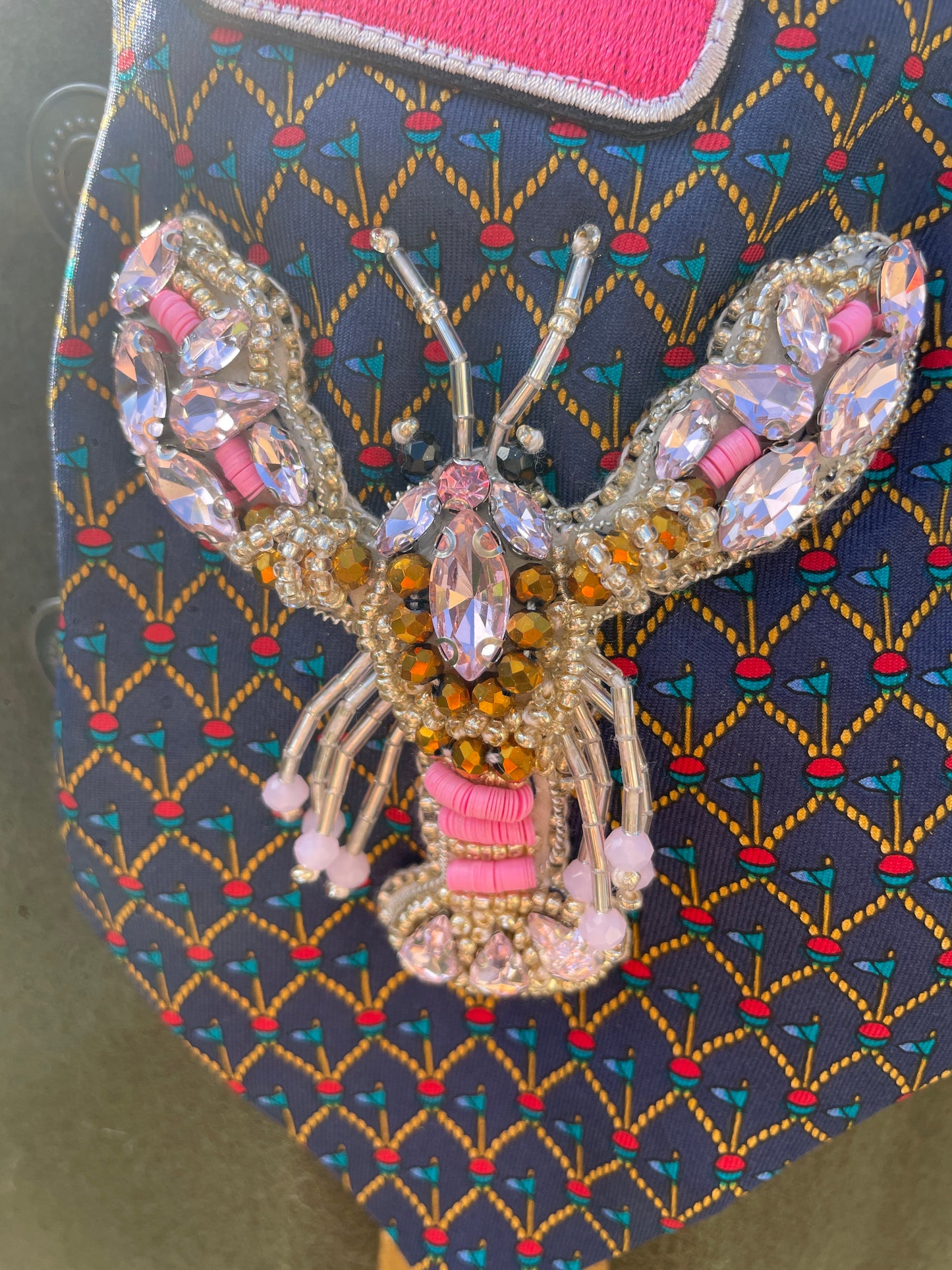 Cravate bijou "Mer et Cie"