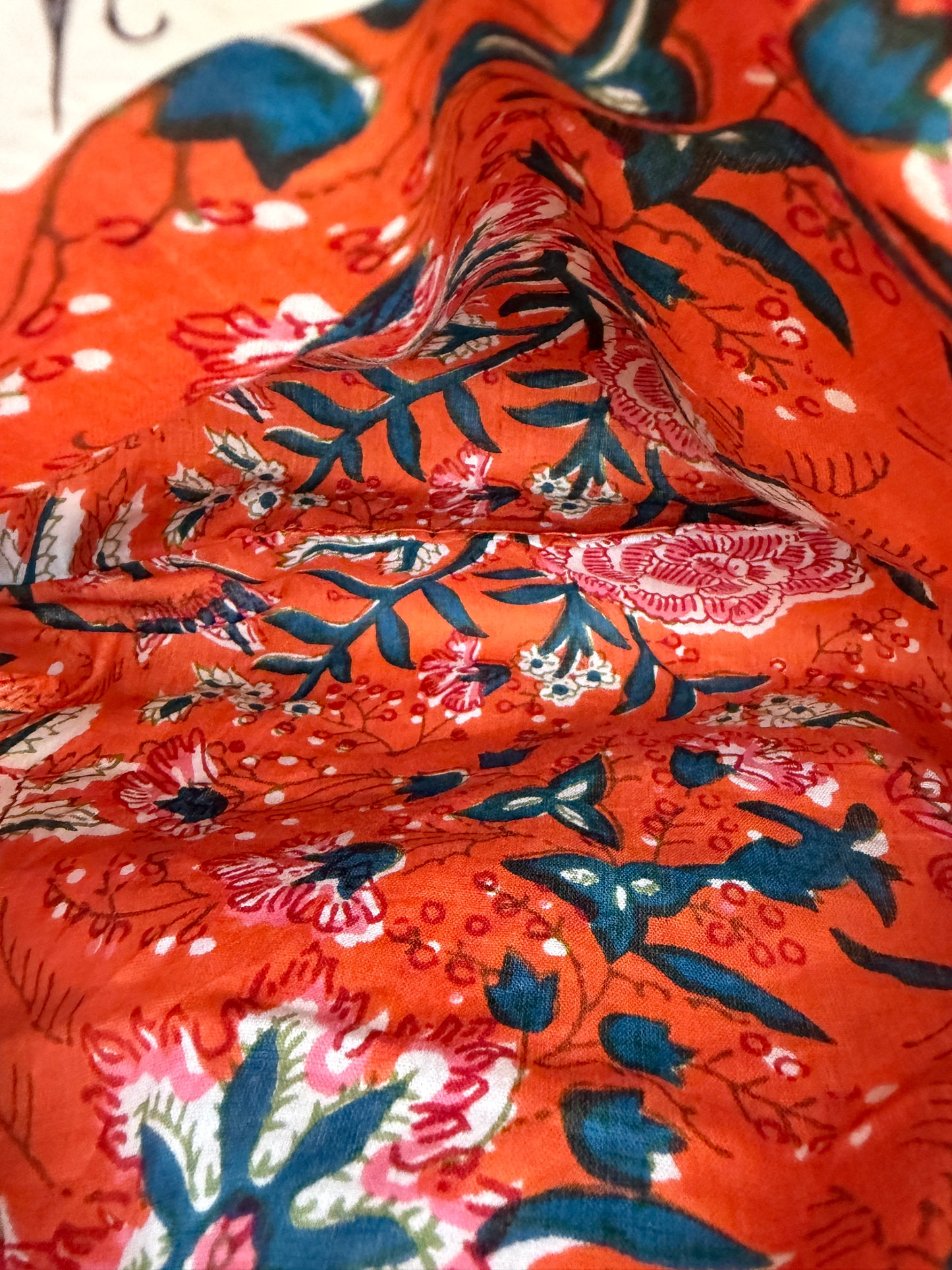 Pochette femme -"Good Vibes" - tissu lamé - pièce unique