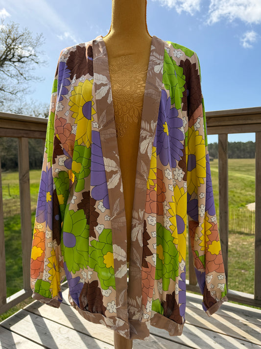 Kimono femme  "Rebel" pièce unique