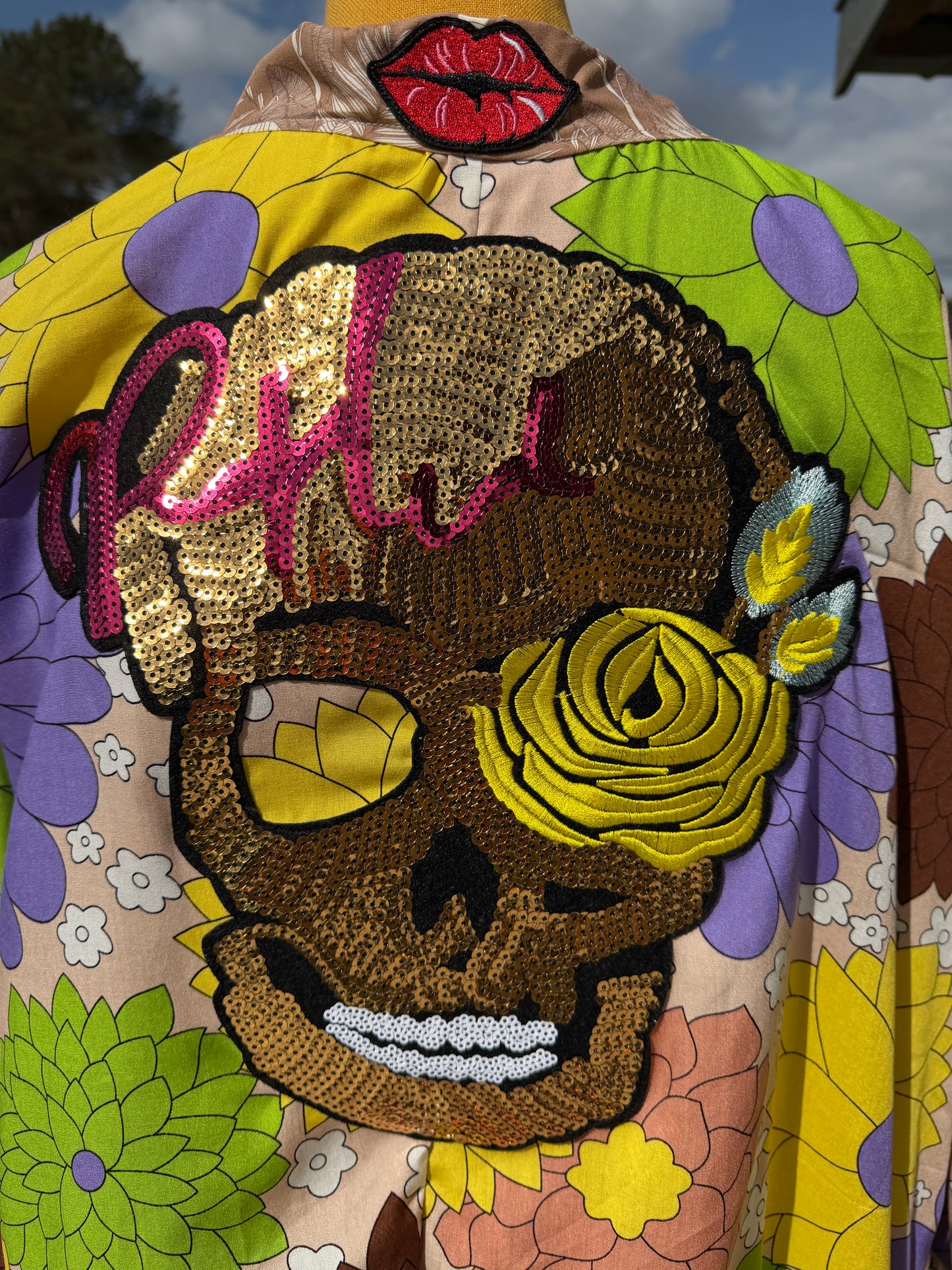 Kimono femme  "Rebel" pièce unique